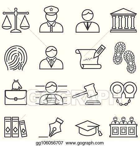 court clipart drawing