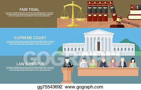 Clip art vector supreme. Court clipart fair trial