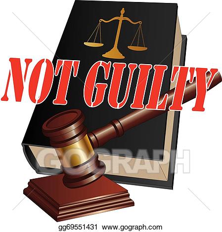 Gavel clipart guilty verdict. Vector art not eps