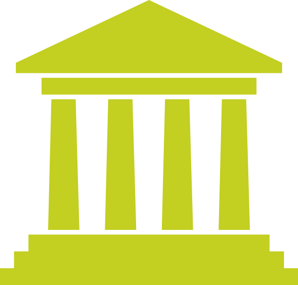 Courthouse panda free images. Greek clipart old temple