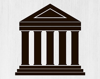 Courthouse clipart high court. Svg etsy 