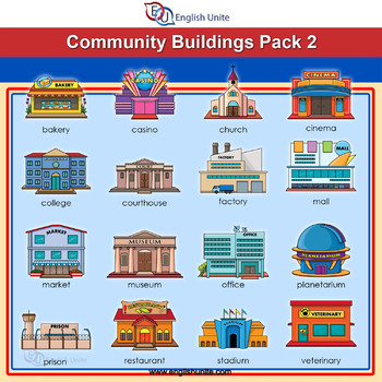 Clip art community buildings. Courthouse clipart hospital building