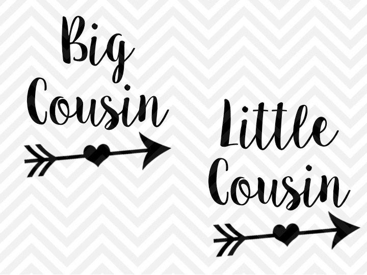 cousins clipart big small family