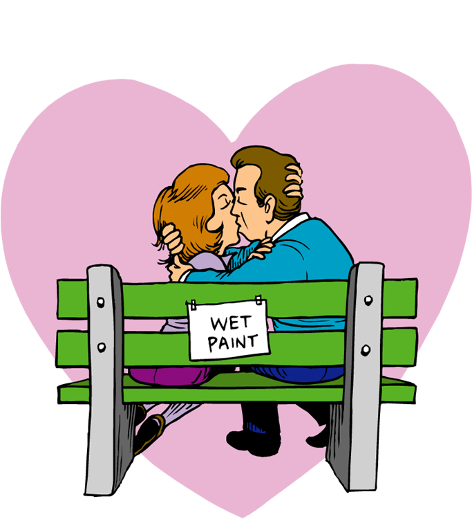Kiss clipart first date. Free improvise cliparts download