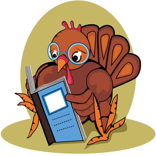 The rolling book cart. Cousins clipart senora