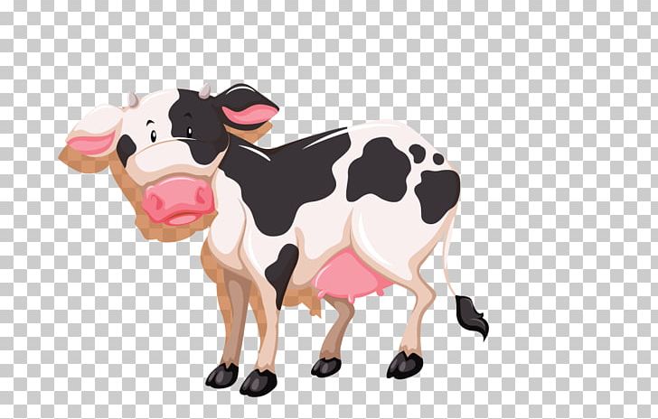 cows clipart dog