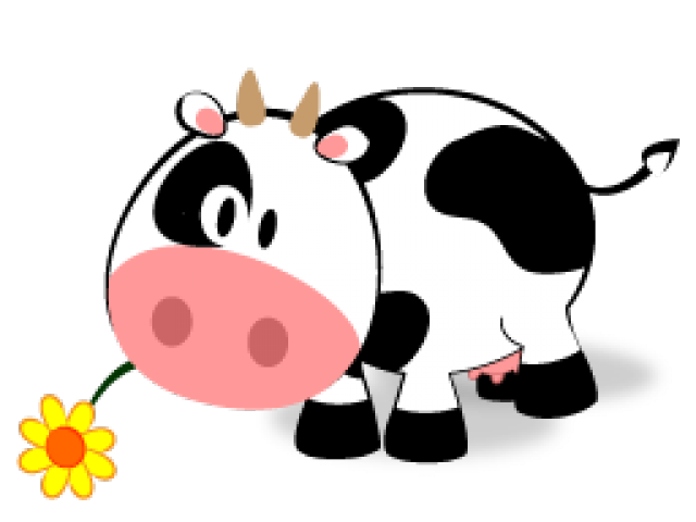 Cow clipart easy. Free on dumielauxepices net