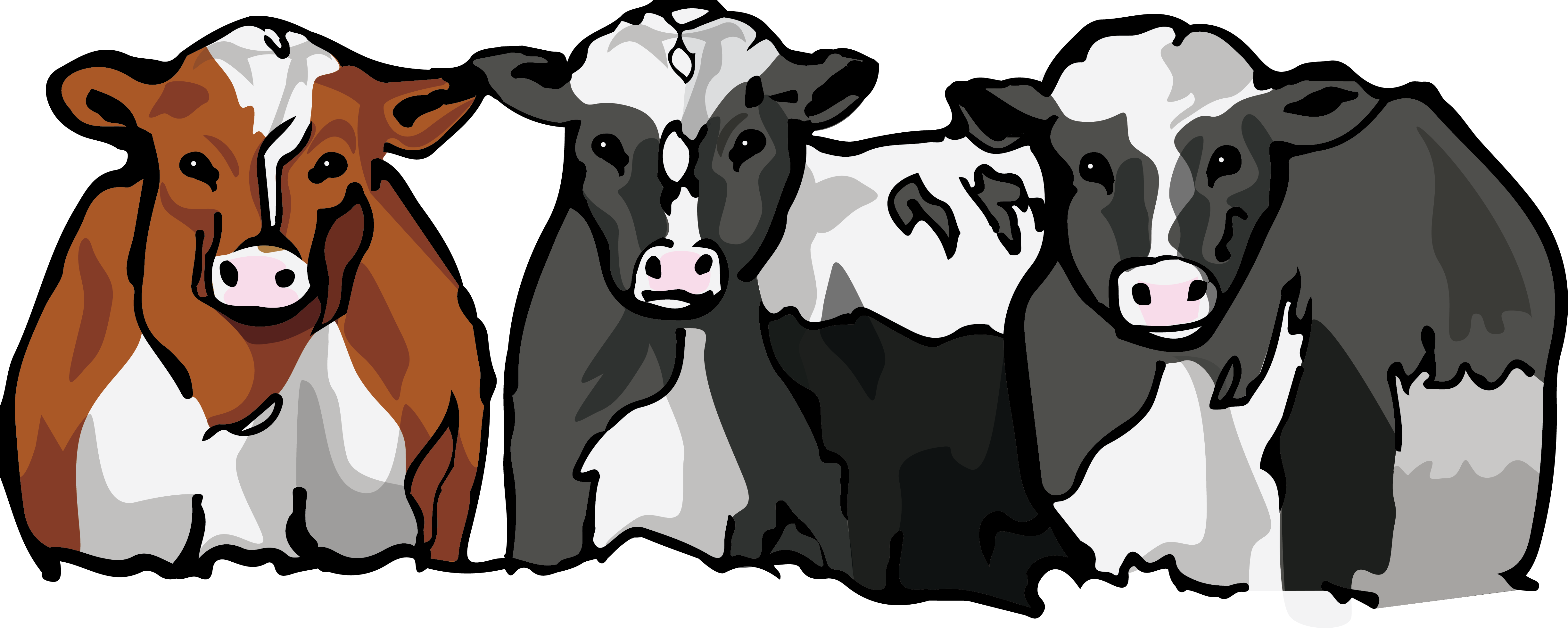 cow clipart foot