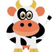 cow clipart home