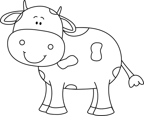 cow clipart mouth