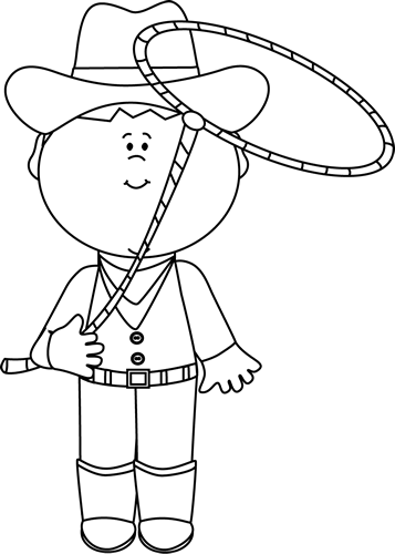 Cowgirl clipart black and white. Western clip art cowboy