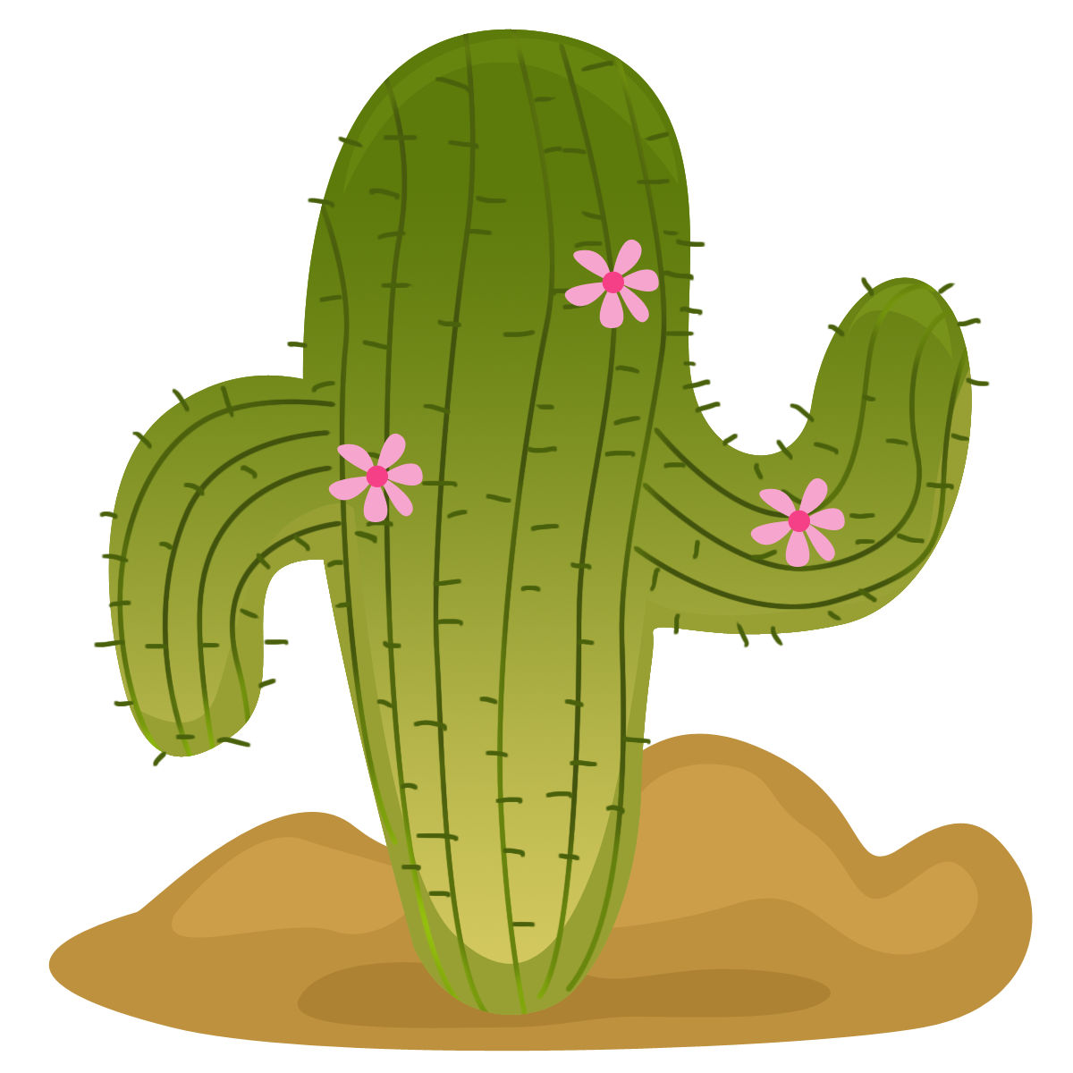Mexico clipart cactus. Cactaceae flowering plant clip
