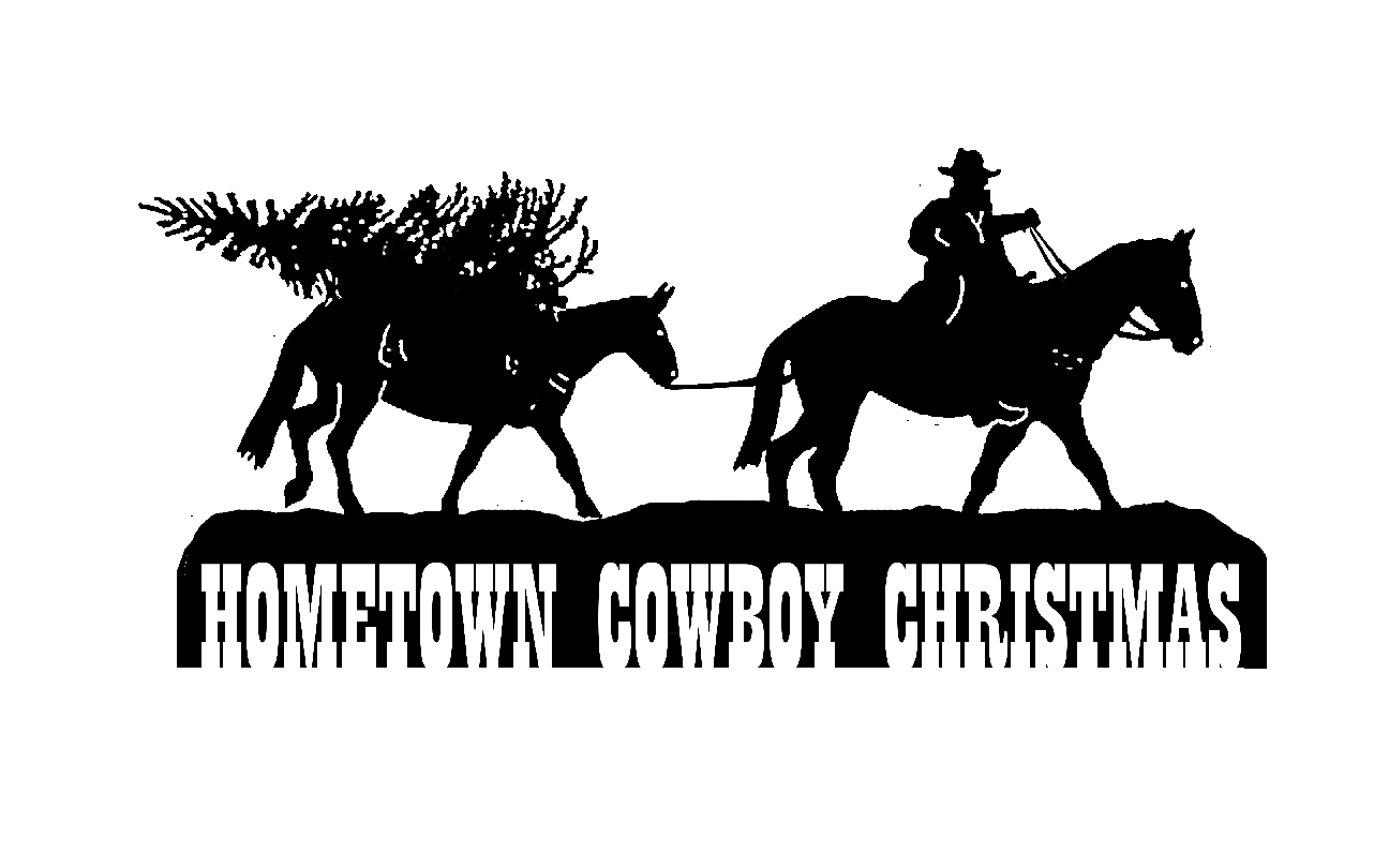 cowboy clipart christmas