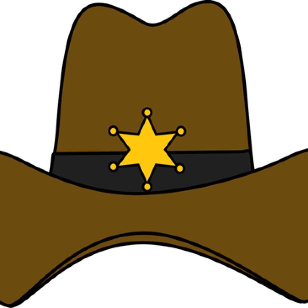 cowboy clipart sheriff hat