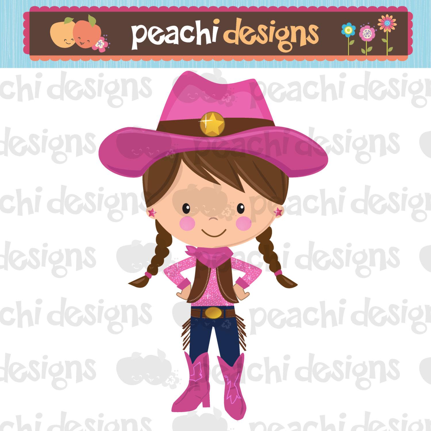 cowgirl clipart