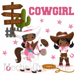 Cowgirl clipart african american. Free png images cliparts
