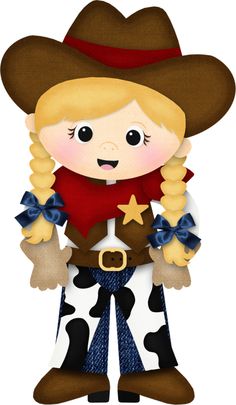 cowgirl clipart cowboy