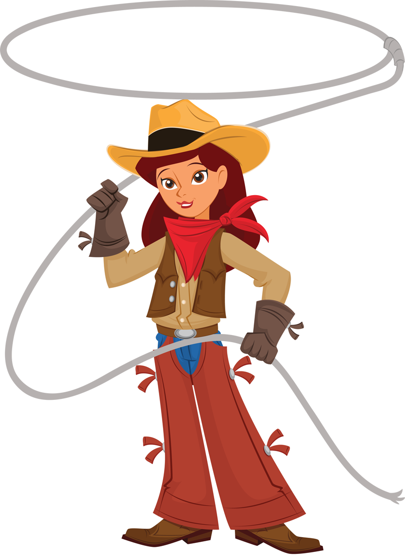 With clip art n. Cowgirl clipart lasso