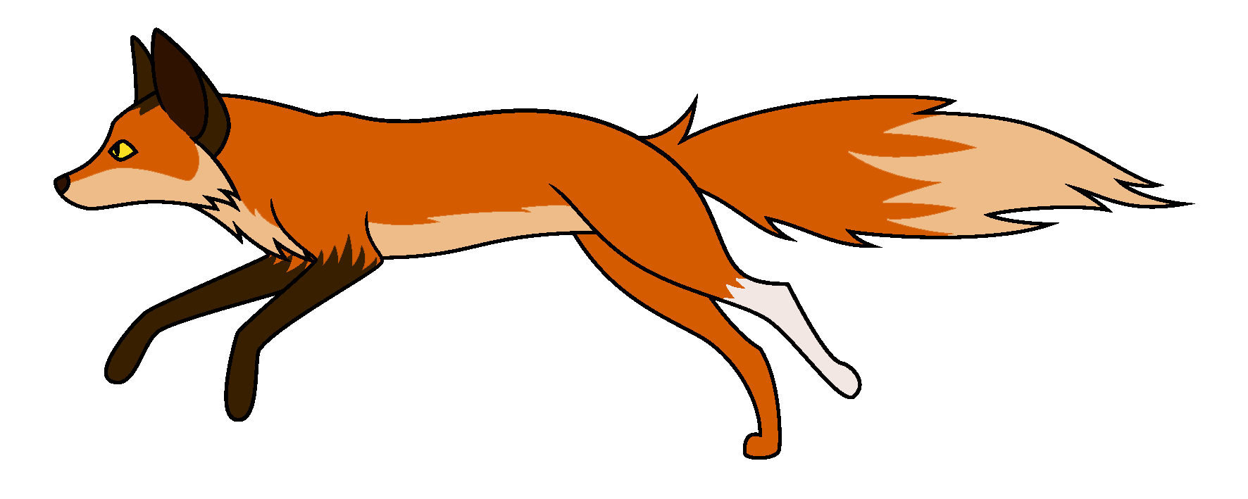 Woodland clipart animated fox. Animationplacementedit by cayfie d