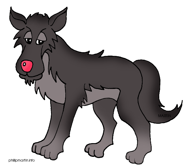 wolves clipart animation