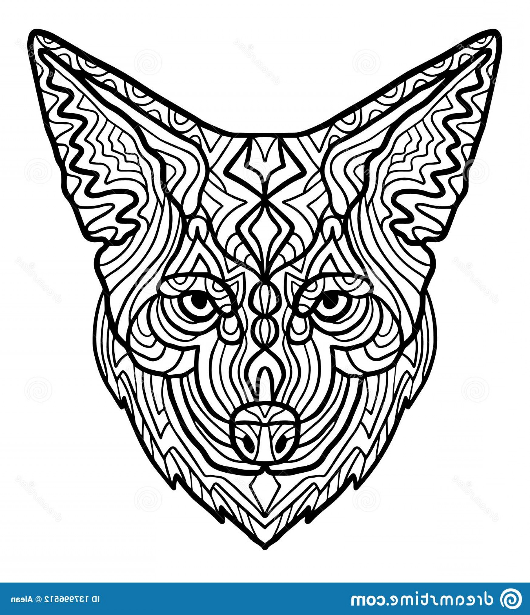 coyote clipart white background