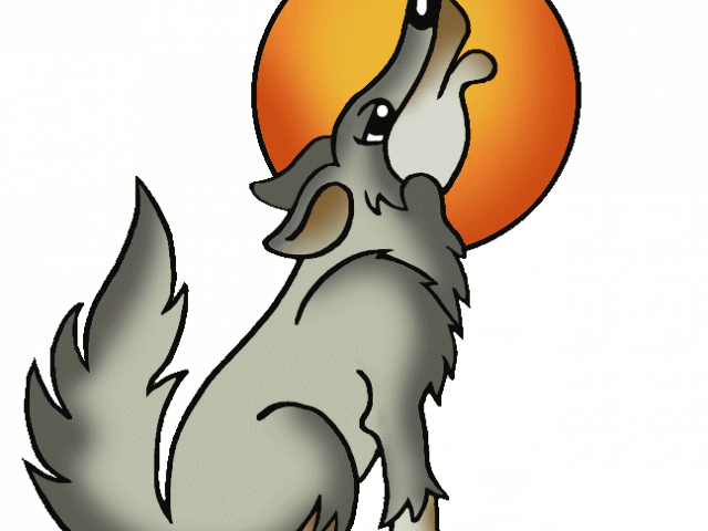coyote clipart wold