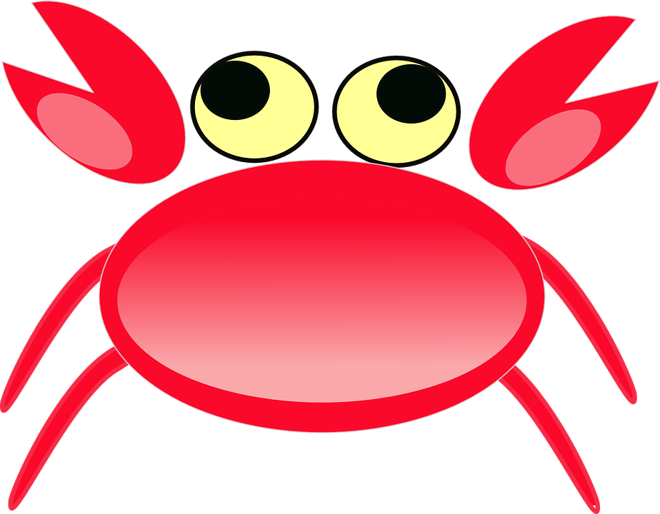 crab clipart animated