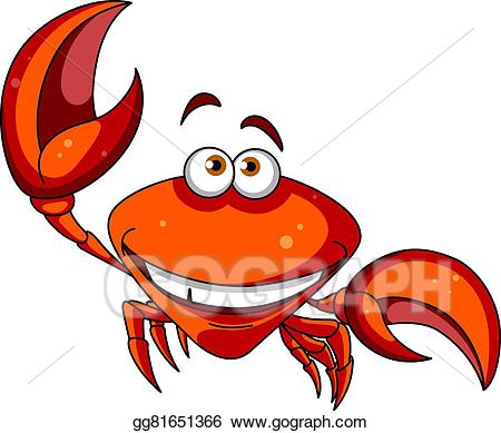crab clipart big red