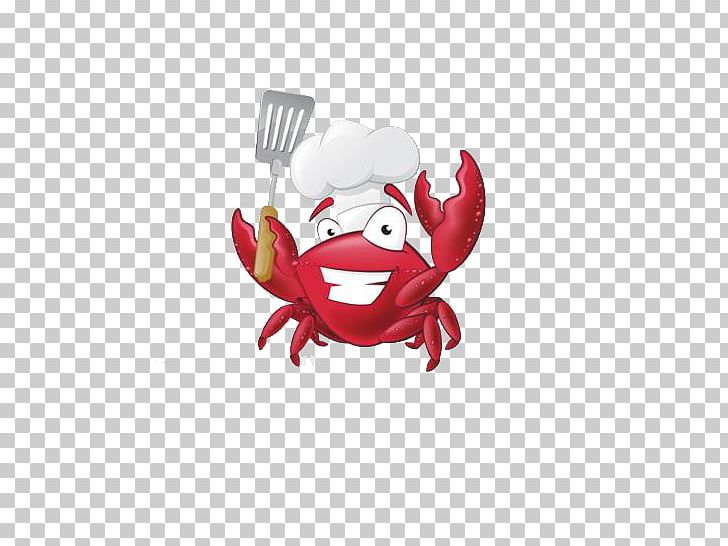 Chef illustration png animals. Crab clipart cooking