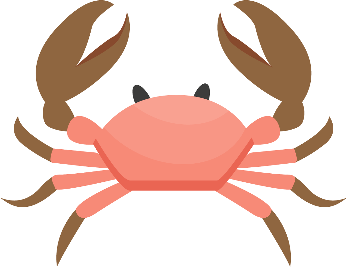 Png transparent free images. Crab clipart crab feed