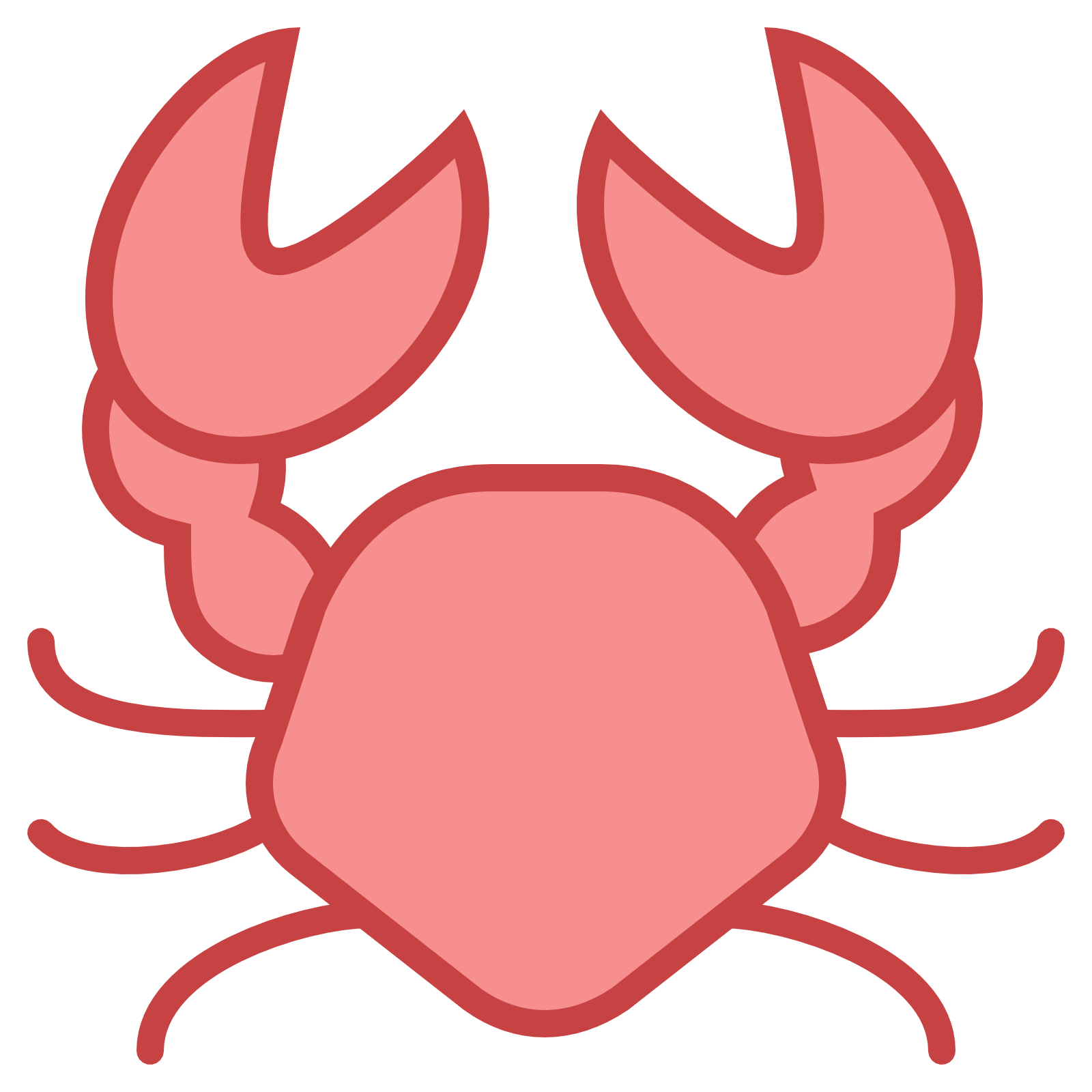 crab clipart crab leg