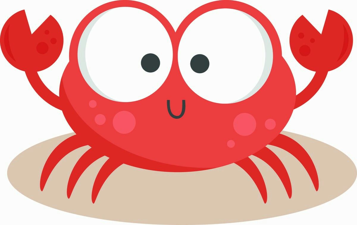 crab clipart cute baby