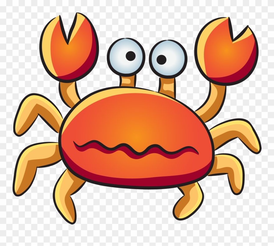 crab clipart cute underwate animal