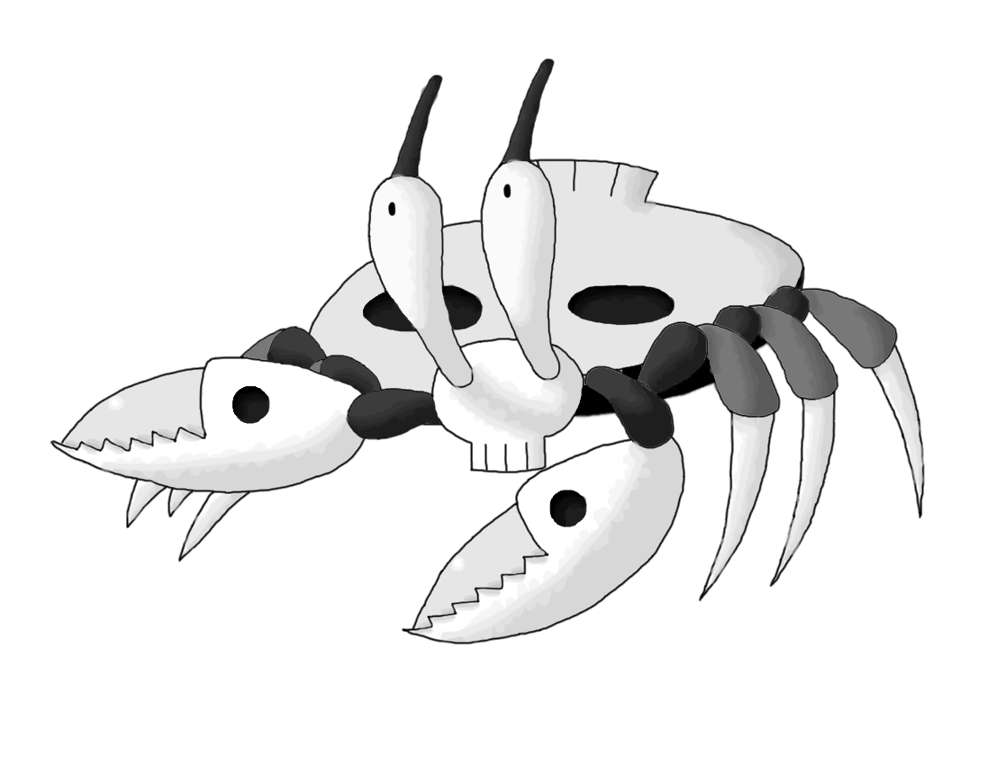 seafood clipart ghost crab