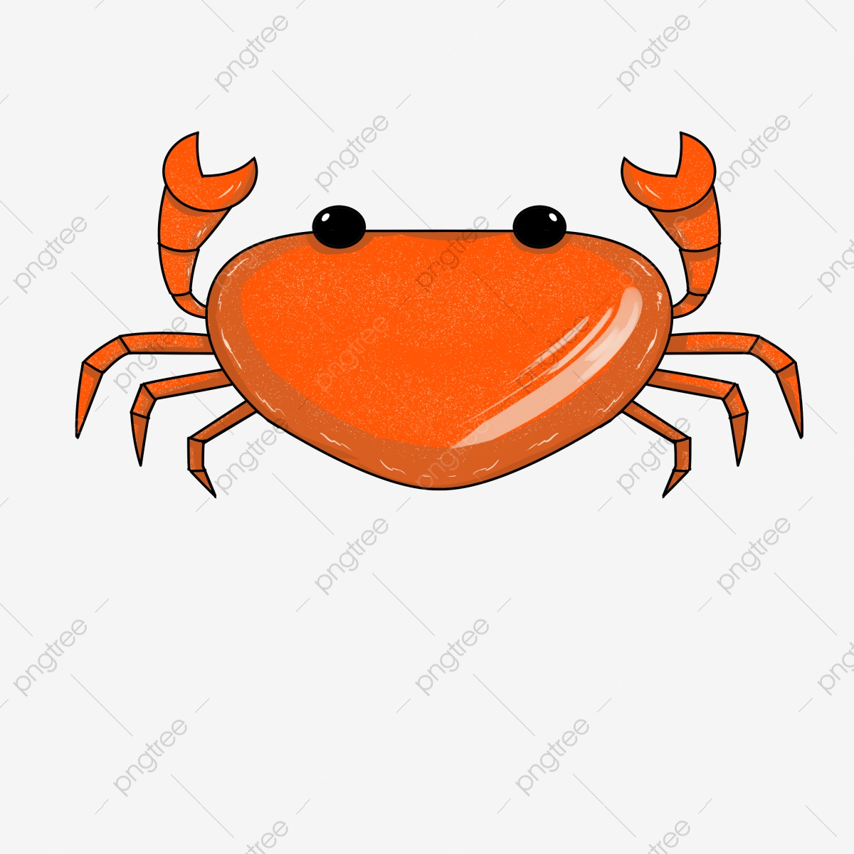 crab clipart little