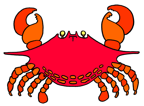 Crab clipart red crab. Free images cliparting com