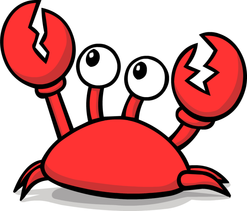 crab clipart sad crab