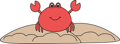 Crabs clipart sand crab. Clip art image digistamps
