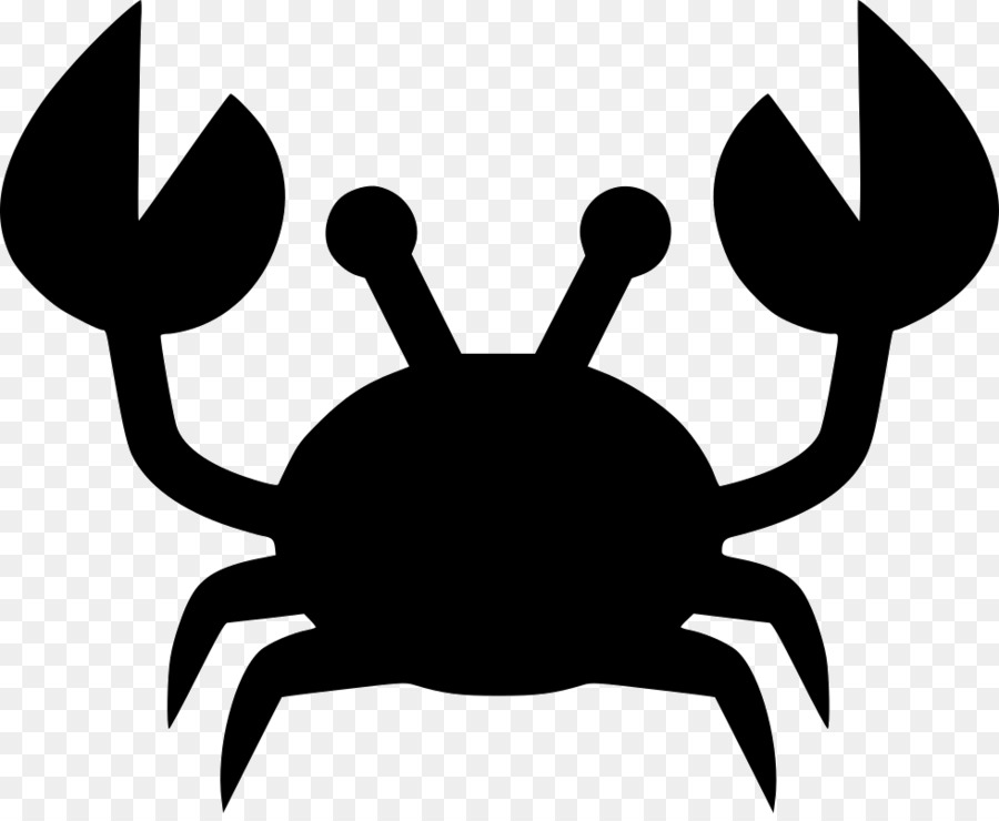 crabs clipart silhouette