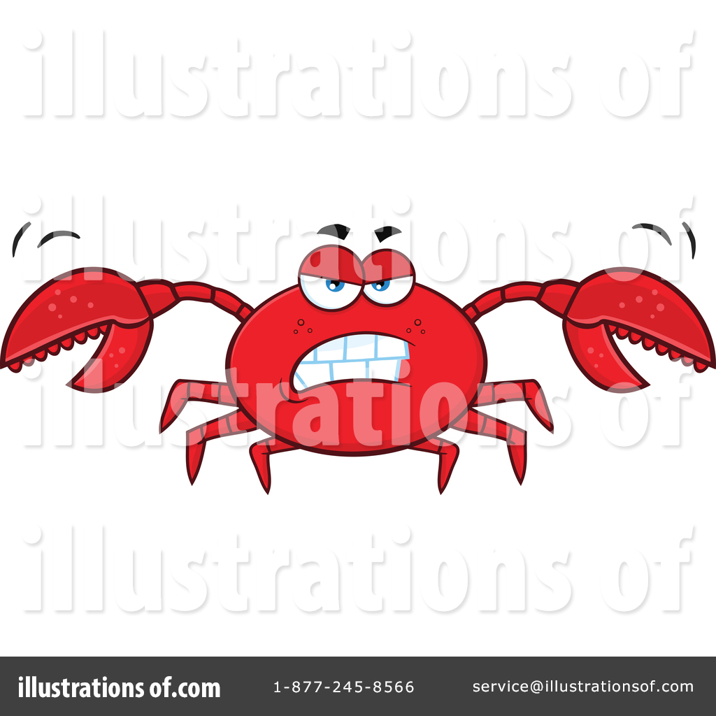 crab clipart toon