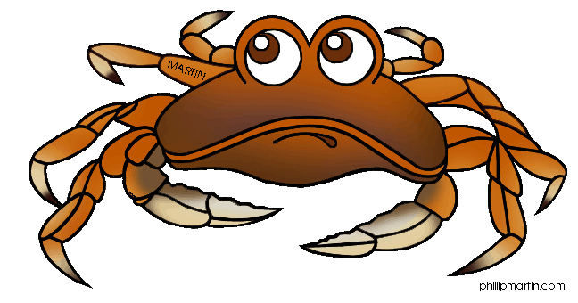 crab clipart two animal