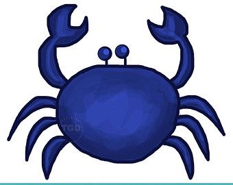 crabs clipart blue crab