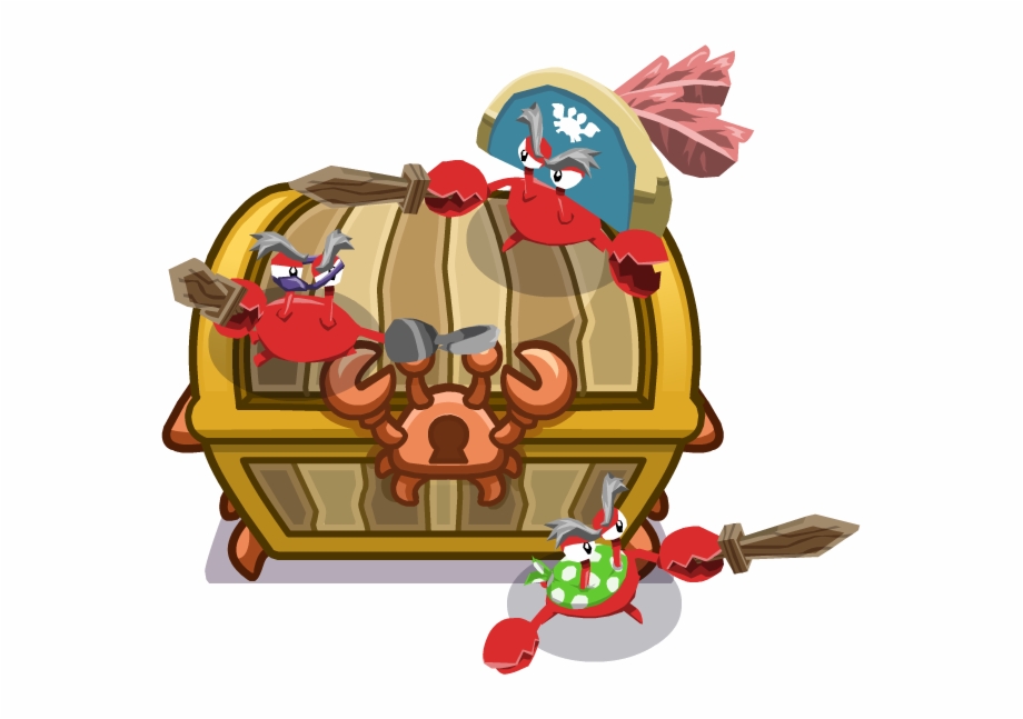 Crabs clipart club penguin. Crab island free 