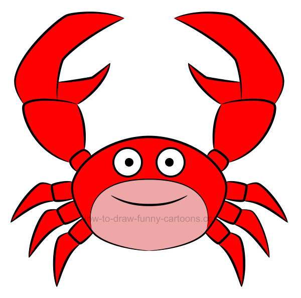 crabs clipart colored