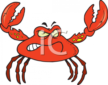 crabs clipart comic