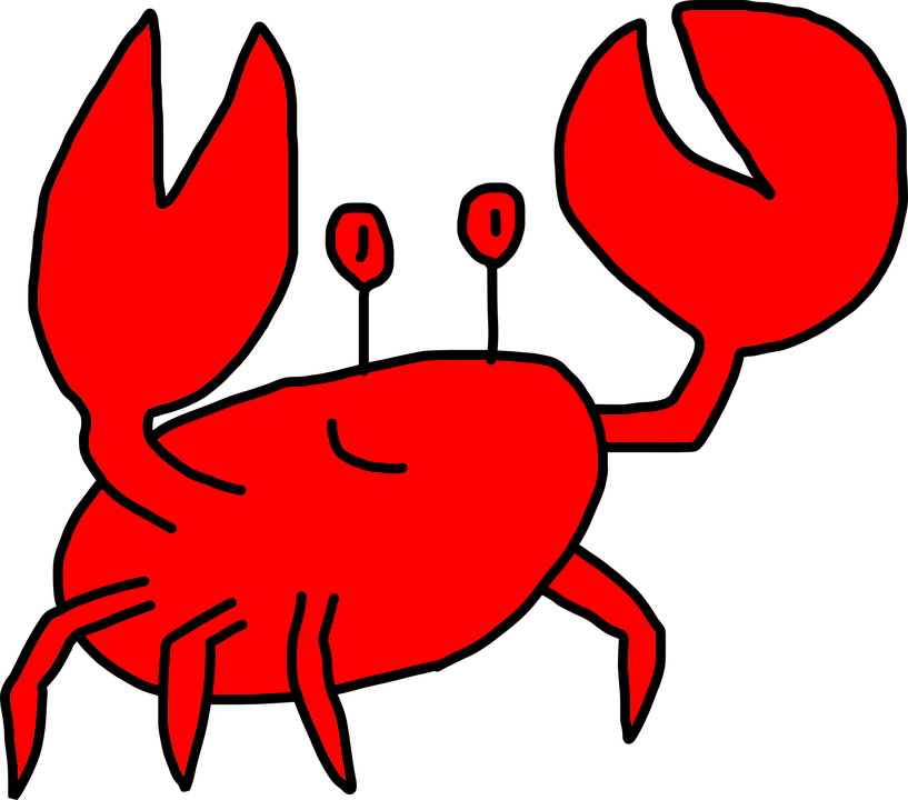 Crabs clipart cute. Cartoon pictures of shop