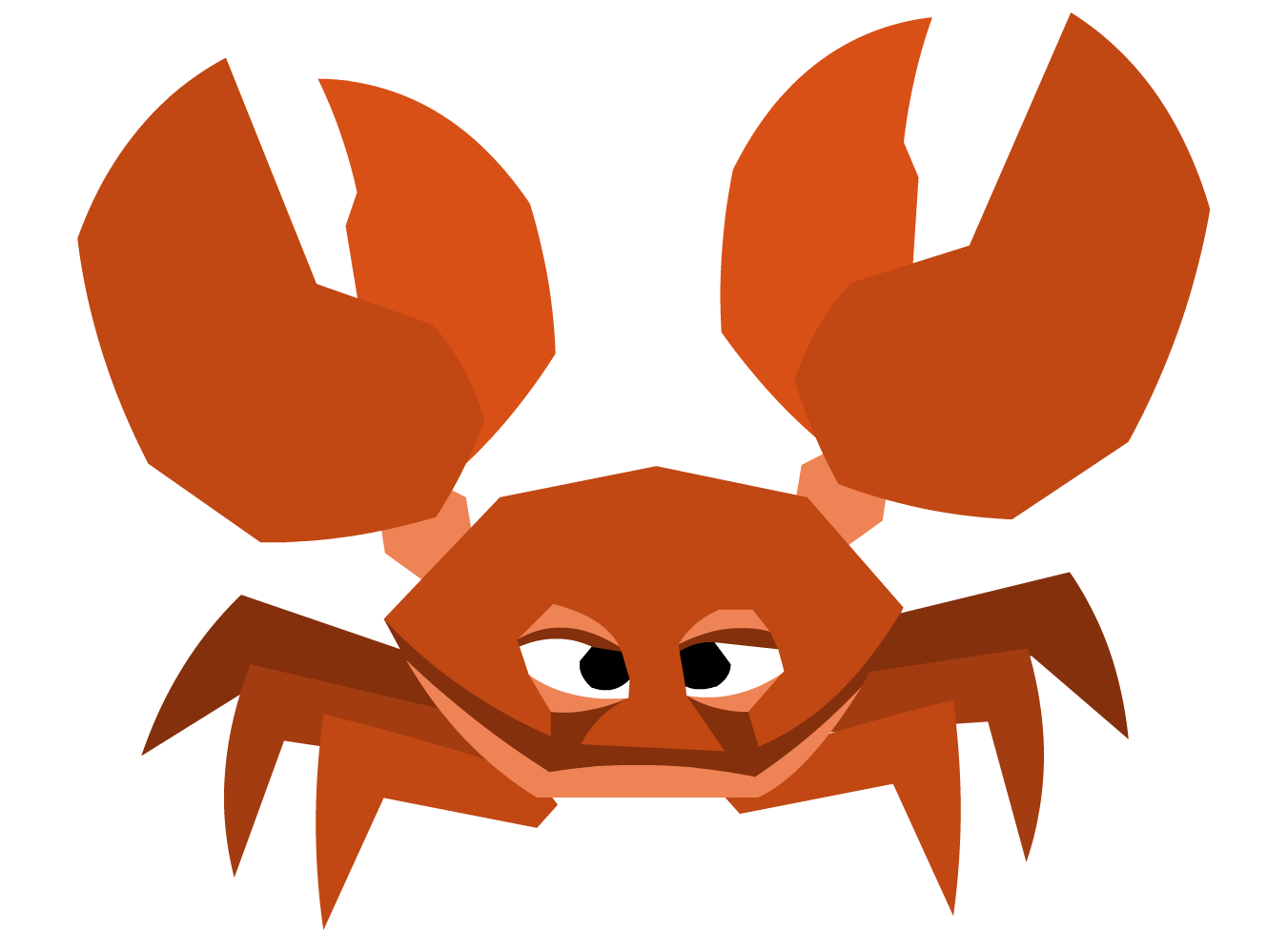 crabs clipart land water animal