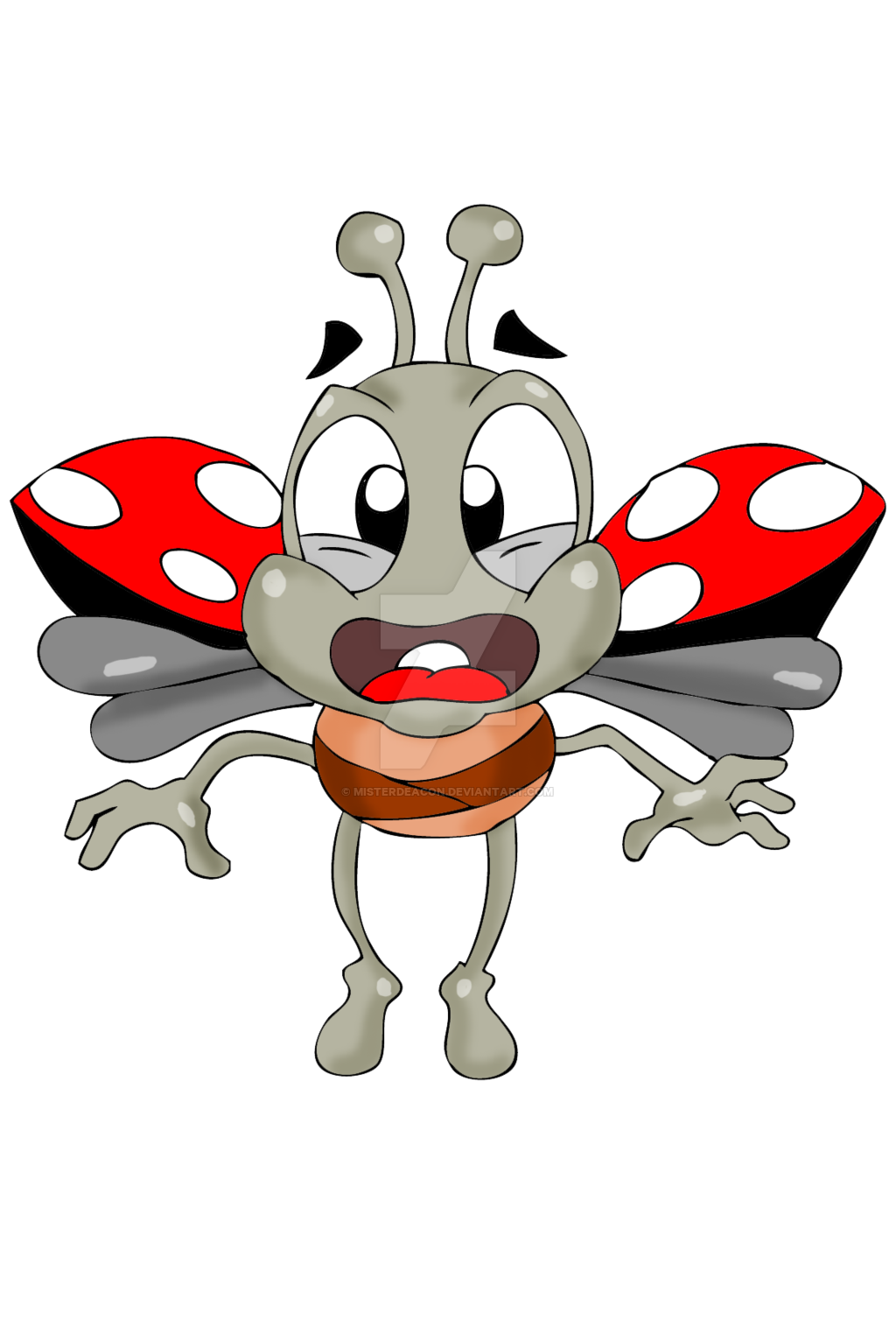 crabs clipart scared