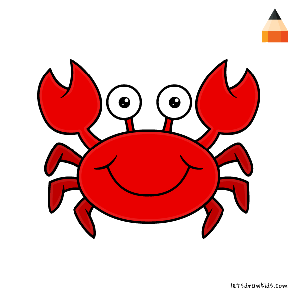 crabs clipart simple
