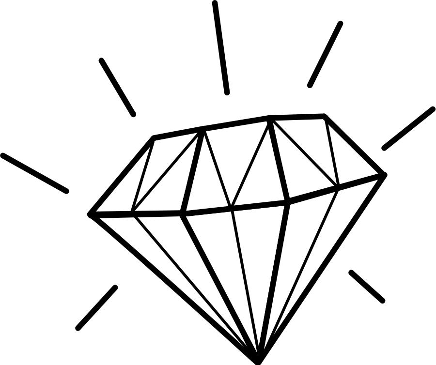 Drawn diamond shine free. Cracker clipart drawing